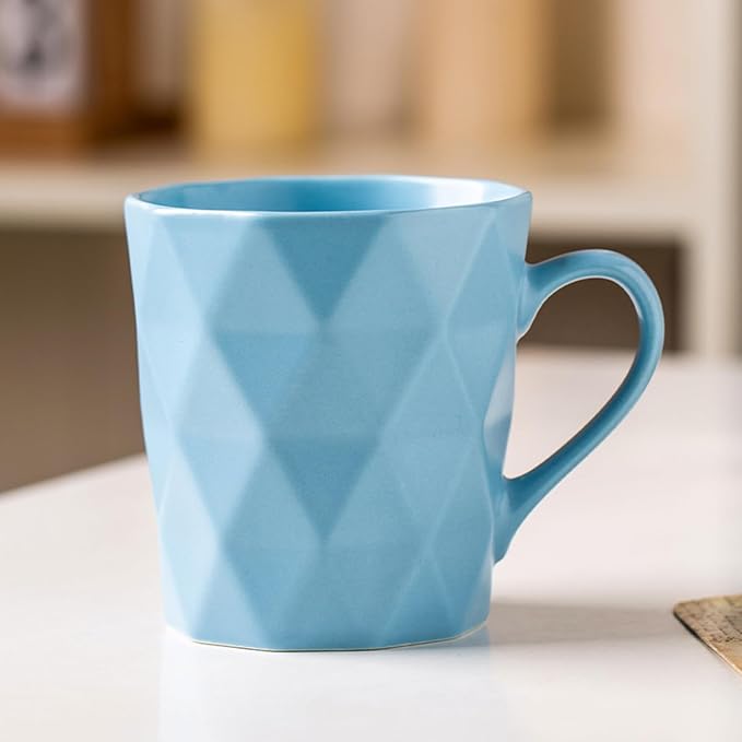 11 Ounce Porcelain Mugs, Tea and Cocoa Mug Set - Image 2