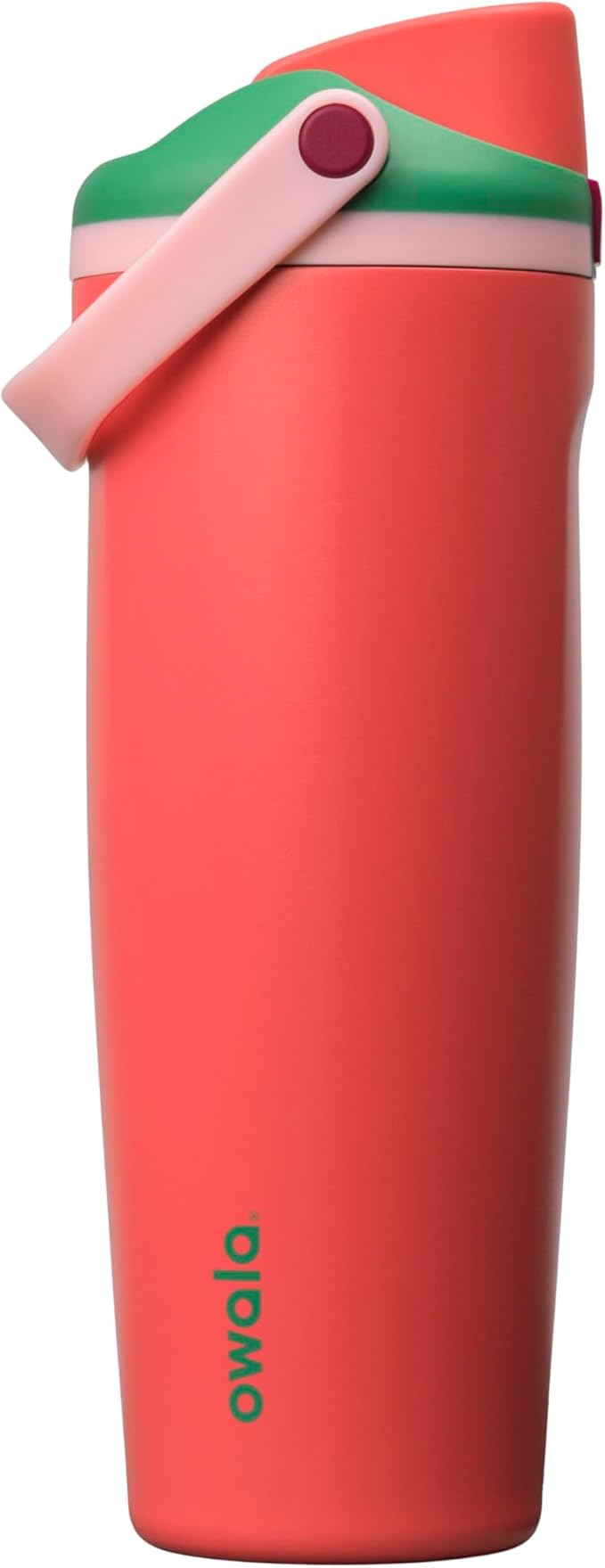 Owala FreeSip Sway Stainless Steel Water Bottle 30 oz Strawberry Fields by Unknown