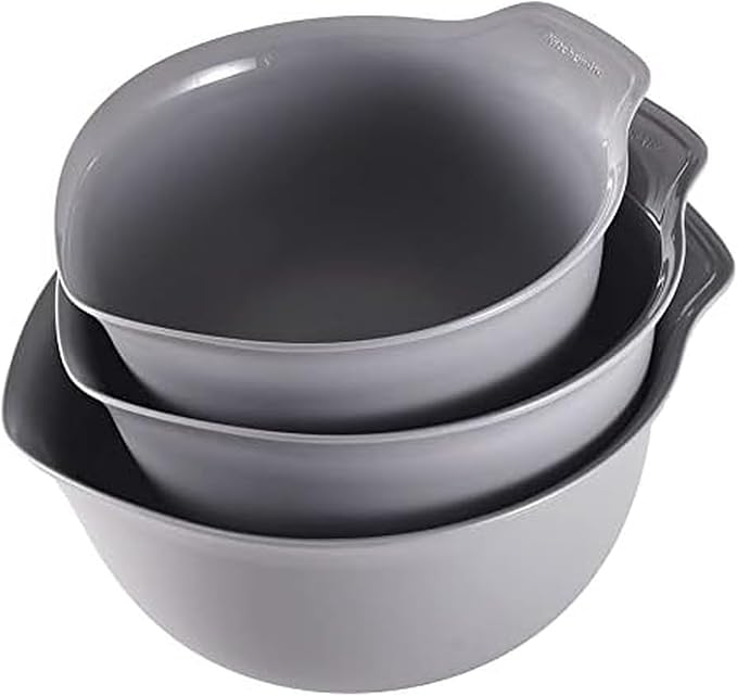 KitchenAid Universal Nesting Plastic Mixing Bowls, 2.5 quart, 3.5 quart by Unknown