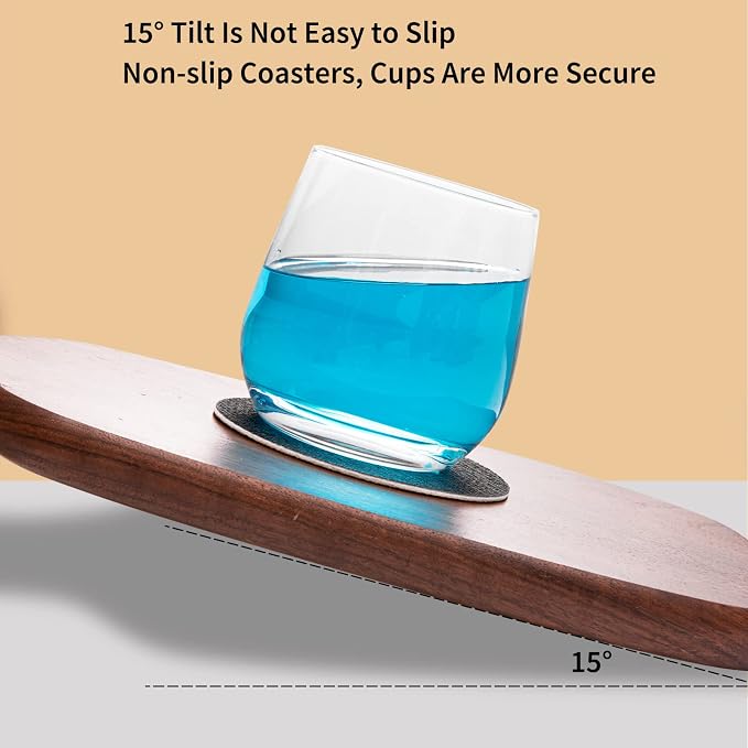 Faux Leather Drink Coasters - Image 3