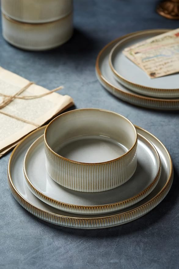 Famiware Star Plates and Bowls Sets, Chip & Scratch Resistant. Microwave & - Image 9