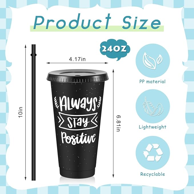 Uiifan 30 Pcs Inspirational Cups Bulk - Image 2