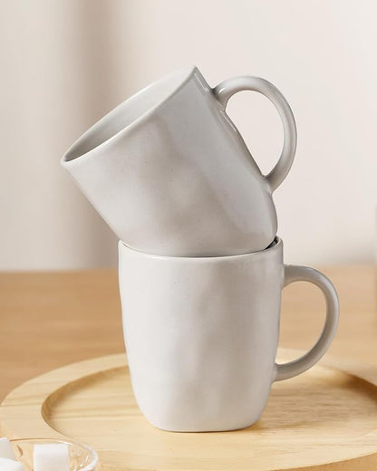 famiware Coffee Mugs Set of 4, Ocean Square 13oz Coffee Cup Set - Image 6