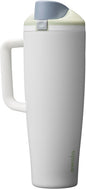 Owala FreeSip Tumbler Stainless Steel Water Bottle 40 oz Iced Breeze | by Unknown