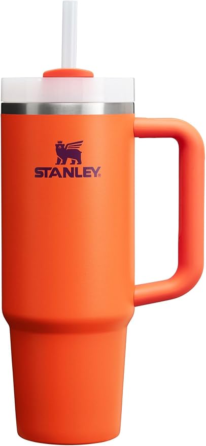 STANLEY Quencher H2.0 Flow State Tumbler, 30 oz, Tigerlily Plum | Handle and by Unknown