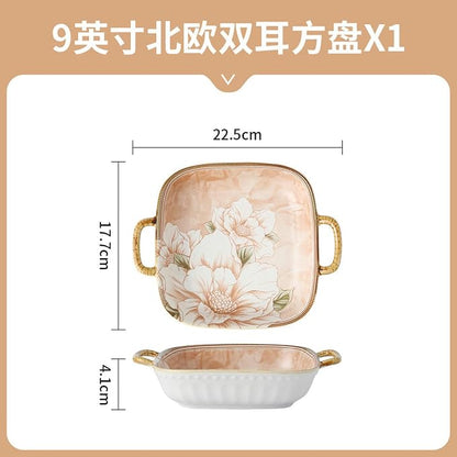 Japanese-style personalized household ceramic tableware, restaurant matching - Image 2