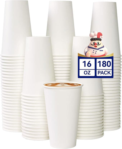 JOLLY CHEF 180 Count 16 oz Coffee Cups, or Tea, Suitable by JOLLYCHEF