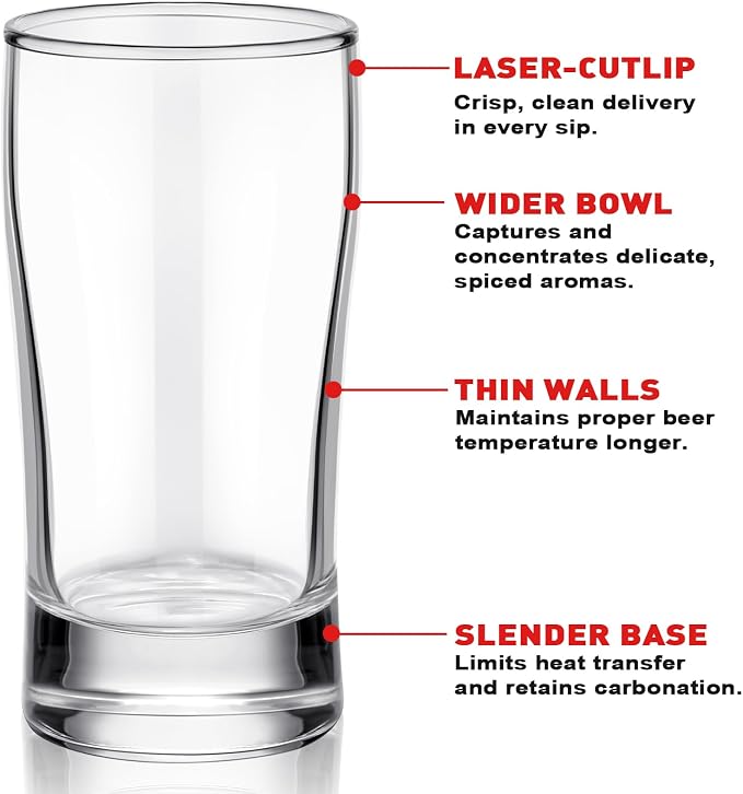 Bokon 12 Pcs Beer Flight Glasses, Small Clear Tasting Cup - Image 4