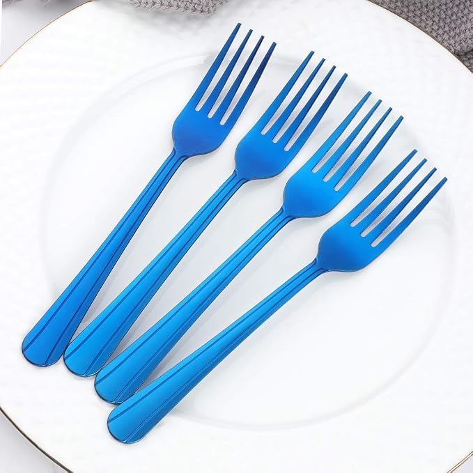 12 Pieces Dinner Fork, Stainless Steel Silverware Forks, 7.1 Inches Metal Fork - Image 3