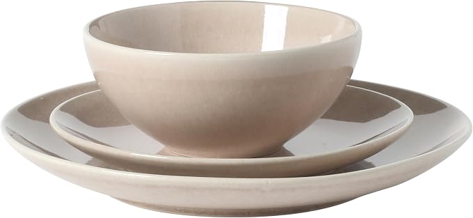 Gibson Elite Castle Peak Plates and Bowls Set, 12-Piece Dinnerware Set - Image 8