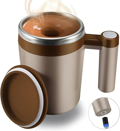 Self Stirring Mug, Rechargeable Auto Magnetic Coffee Mug by FCSWEET