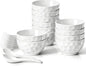 HOMBENE Porcelain Soup Bowls, 4.5 Inch Oatmeal Bowls, Kitchen Bowl Set by HOMBENE