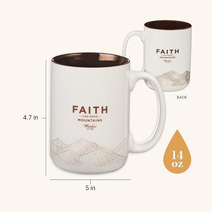 Christian Art Gifts Inspirational Ceramic Coffee & Tea Mug - Image 2