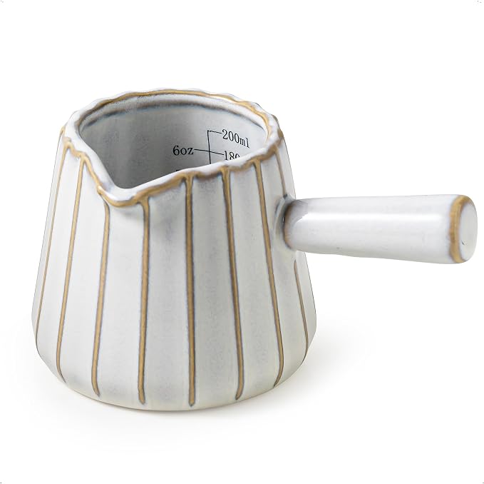 Ceramic Espresso Cups, Espresso Measuring Cup by YHOSSEUN