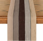 Artoid Mode Brown Retro Rustic Wood Texture Table Runner, Seasonal Spring by ArtoidMode