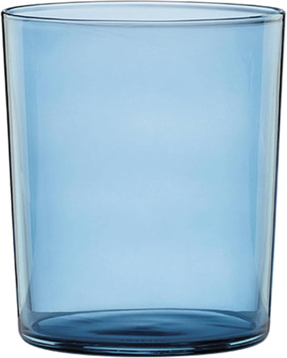 Oneida Drinkware, Stackables Tall Blue Drinkware, 14 Ounce Capacity, Glass - Image 2