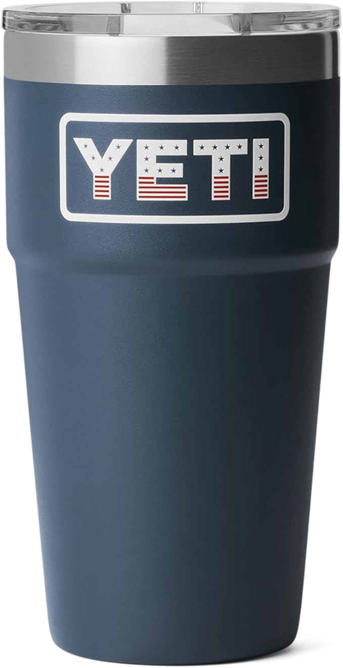 YETI Rambler 20 oz Stackable Tumbler, Stainless Steel, Vacuum Insulated by YETI