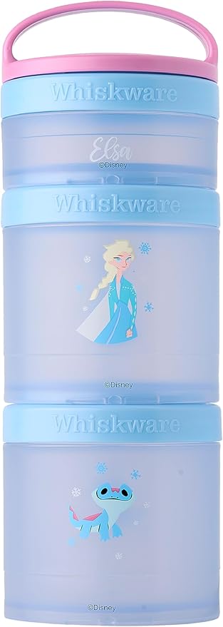 Whiskware Disney Princess Frozen, Stackable Snack Containers by Whiskware