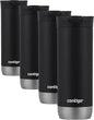 Contigo HuronTravel Mug Screw Cap Stainless Steel Drinking Cup by Unknown