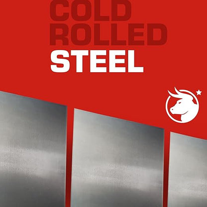 16-Gauge Mild CRS Steel Sheet - Formable, Weldable, Magnetic, Smooth Surface - Industrial-Grade Metal Plate for DIY Projects, Fabrication, and More. (2, .060 X 24 X 16)