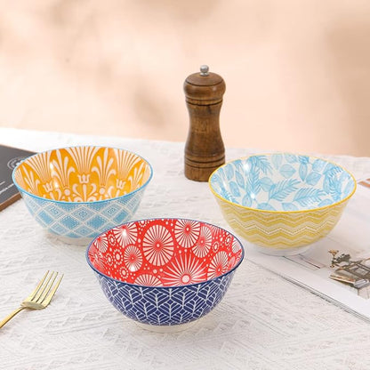 Cereal Bowl Porcelain Soup Bowls - Image 5