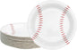 Baseball Paper Plates, 7 Inch, 40 Pack | Baseball Party Decorations Supplies by Unknown
