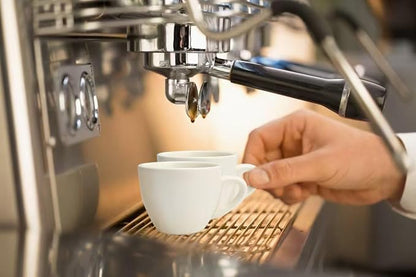 2.5 oz / 75 ml Pure White Ceramic Espresso Cups, Demitasse Espresso Mugs - Image 6