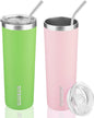 BJPKPK 20 oz 2 Pack Skinny Tumbler by BJPKPK