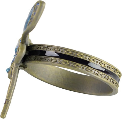 Dragonfly Napkin Ring Set of 4, Decorative Table Settings - Image 8