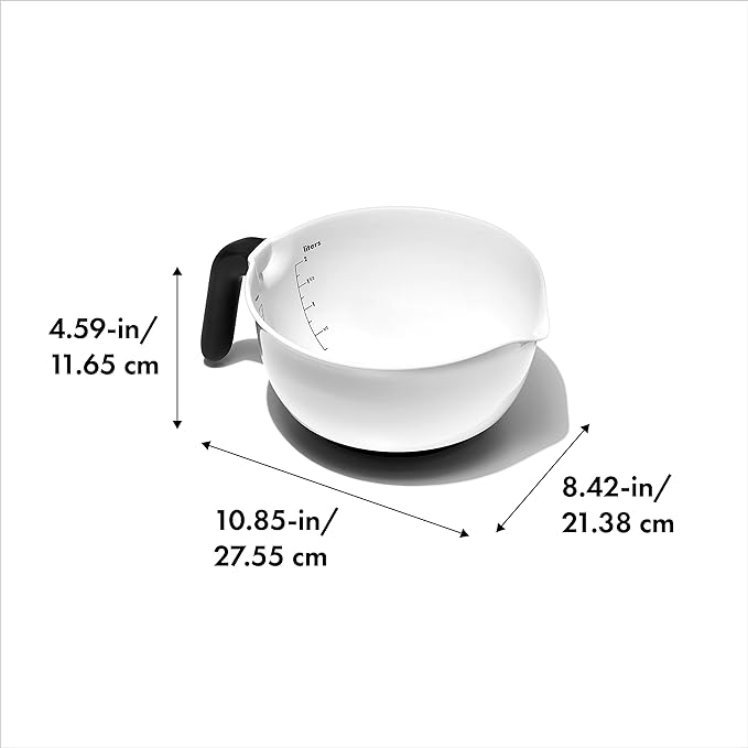 OXO Good Grips 2QT Batter Mixing Bowl - Image 3