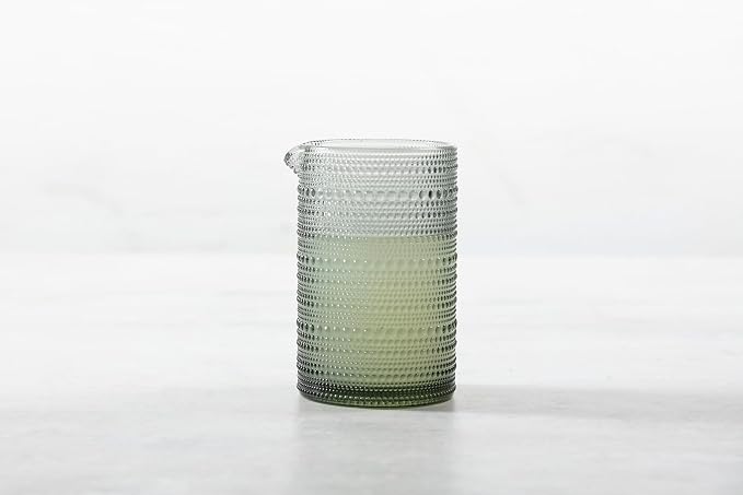 Fortessa Jupiter Hobnail Glass, 25 Ounce Mixing Hobnail Glass, Smoke Gray - Image 2