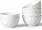 HOMBENE Porcelain Soup Bowls, 4.5 Inch Ice Cream Bowl, Kitchen Bowl Set by HOMBENE
