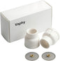 #12 Ceramic White TIG Welding Cup by Vaphy