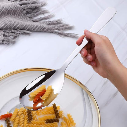 12 Inches Stainless Steel Salad Server Sets - Image 4