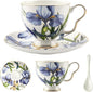 Bone China Tea Cup and Saucer Set by STAREARTH