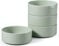 E-far Cereal Bowls Set of 4, 25oz Ceramic Deep Soup Bowls by E-far
