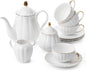 BTaT- Classic tea set, Tea Cups, Tea Pot by BrewToATea