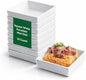 Restaurantware 2.5 Inch Mini Dishes 10 Oven-Safe Square Sauce Dishes - Microwave-Safe Serve Appetizers Desserts or Condiments White Porcelain Tasting Plates For Samples or Individual Portions