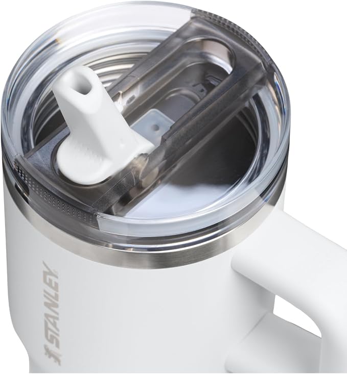 STANLEY Quencher ProTour Flipstraw Tumbler, 20 oz, Frost | Built-In Straw & - Image 2