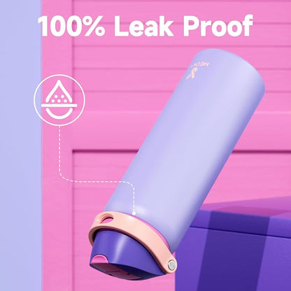 32 oz Insulated Water Bottle for Women: Meoky Stainless Steel Metal Water Bottle - Image 5