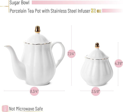 BTaT- Classic tea set, Tea Cups, Tea Pot - Image 2