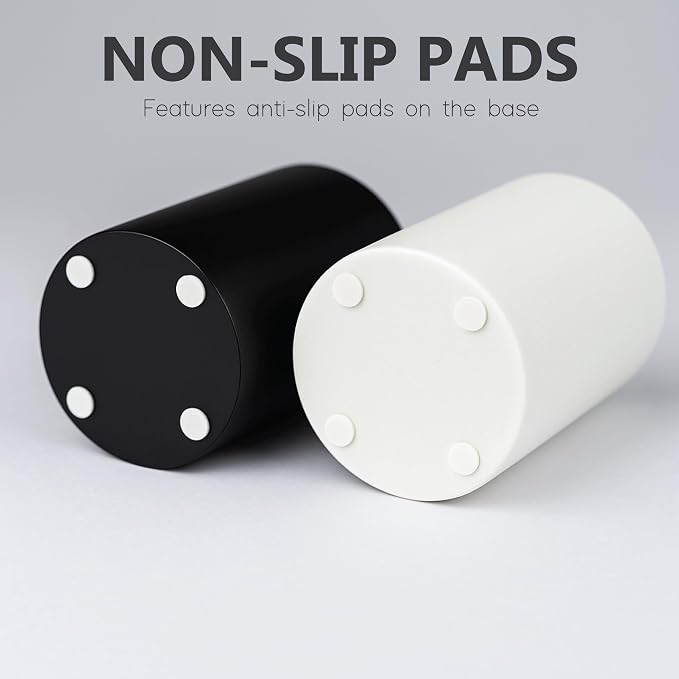 Matte Black Resin Bathroom Tumbler Cup - Image 8
