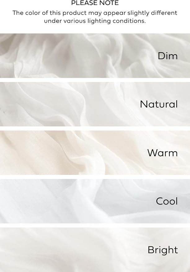 Ling's Moment 10Ft x 35" Wide Brilliant White Gauze Semi-Sheer Table Runner - Image 8