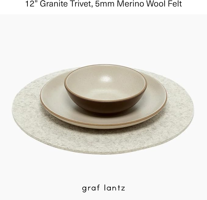 Graf Lantz - Trivets for Hot Dishes - Heat Resistant 100% Merino Wool - Hot - Image 4