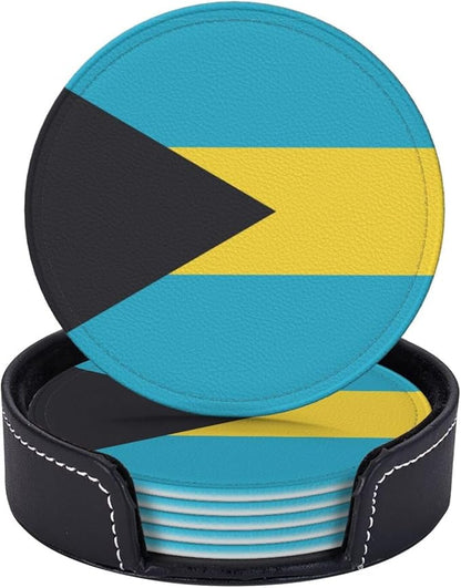 Bahamas Flag Coasters for Drinks - Image 6