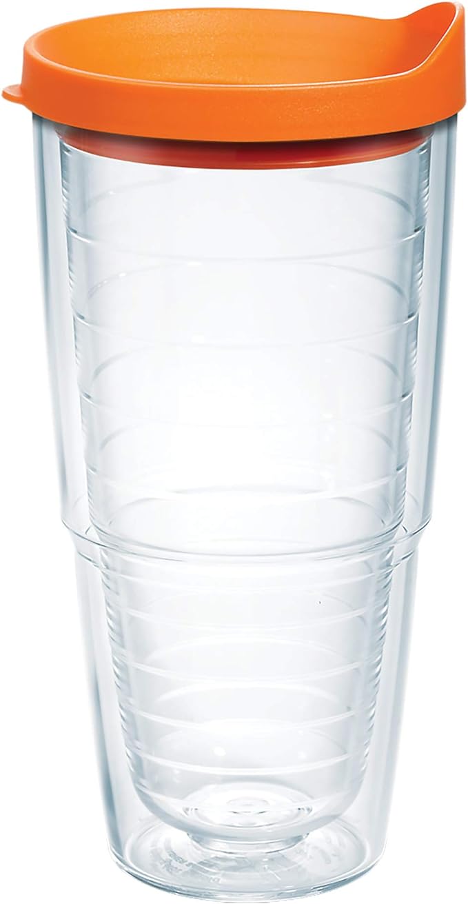 Tervis Clear & Colorful Lidded Made in USA Double Walled Insulated Tumbler by TervisTumblerCompany