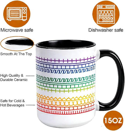Funny Coffee Mugs for Women Men, 15oz Hidden Message Ceramic Cup | Secret - Image 4