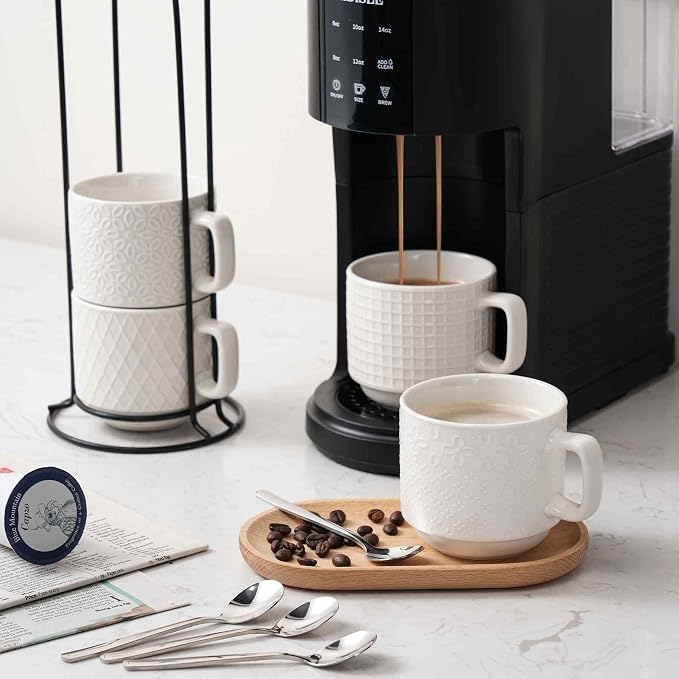 Stackable Coffee Mug Set of 4 - Image 7