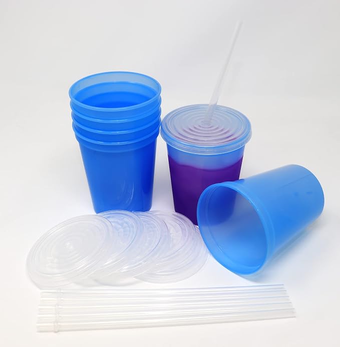 Rolling Sands 16 Oz. Reusable Plastic Stadium Cups - Image 4