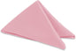 Polyester Cloth Napkins - Washable Soft Table Linens - Durable & Elegant for Dining, Restaurants, Weddings, Events, Rentals, Banquets, & Parties - Premium Quality Set of 250, Pink, 17"x17"